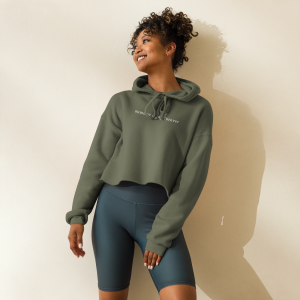 Summer Camp Forever Crop Hoodie